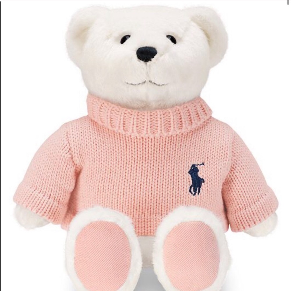 Pink Ralph Lauren Romance Bear NIB